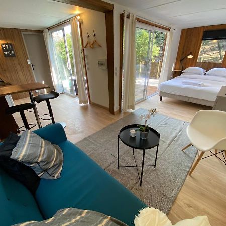 Superbe Cabane Jacuzzi Jardin Clim Wifi Parking Meyreuil Exteriér fotografie