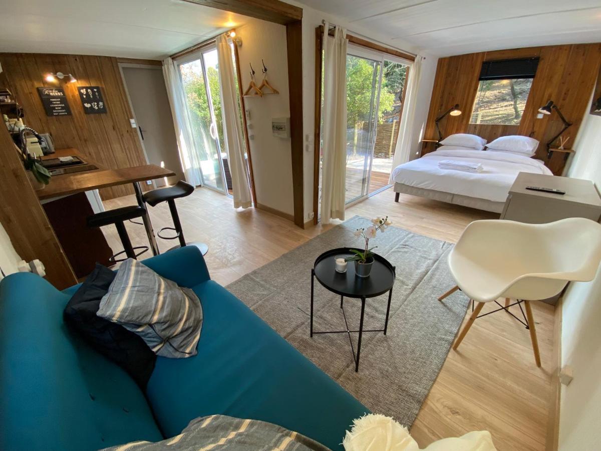 Superbe Cabane Jacuzzi Jardin Clim Wifi Parking Meyreuil Exteriér fotografie