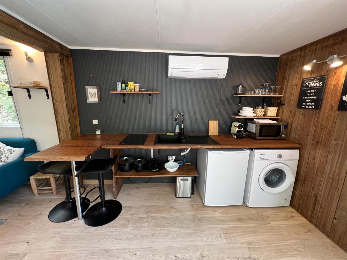 Superbe Cabane Jacuzzi Jardin Clim Wifi Parking Meyreuil Exteriér fotografie